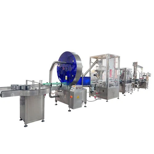 خط بسته بندی اتوماتیک پودر پروتئین
